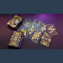 Bicycle Wukong Destruction (Grey) Playing Cards