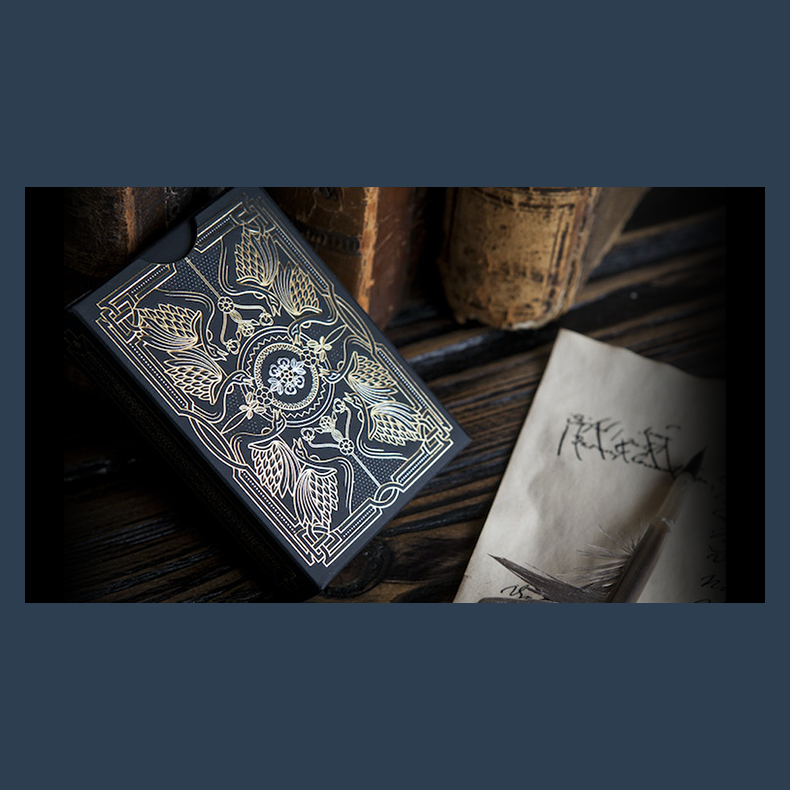 Shakespeare (Black) Playing Cards