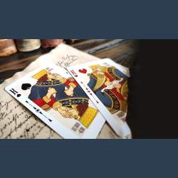 Shakespeare (Black) Playing Cards