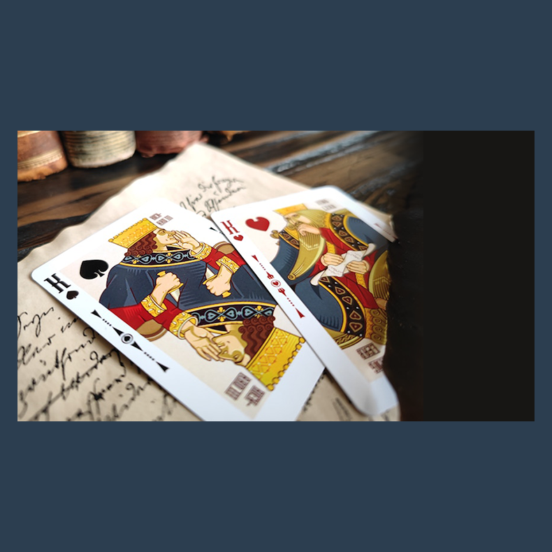 Shakespeare (Black) Playing Cards