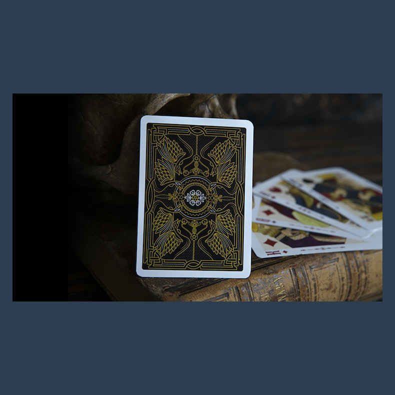 Shakespeare (Black) Playing Cards