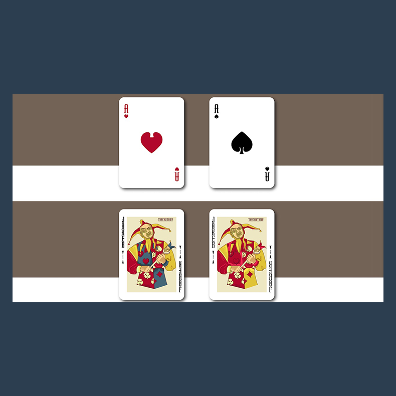 Shakespeare (Black) Playing Cards