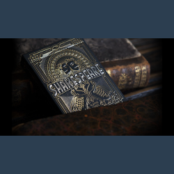 Shakespeare (Black) Playing Cards
