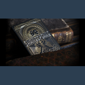Shakespeare (Black) Playing Cards