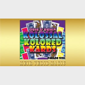 Obie O'Brien Kolossal Kolor Cards Parlor Size