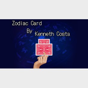 Zodiac Card by Kenneth Costa video DOWNLOAD