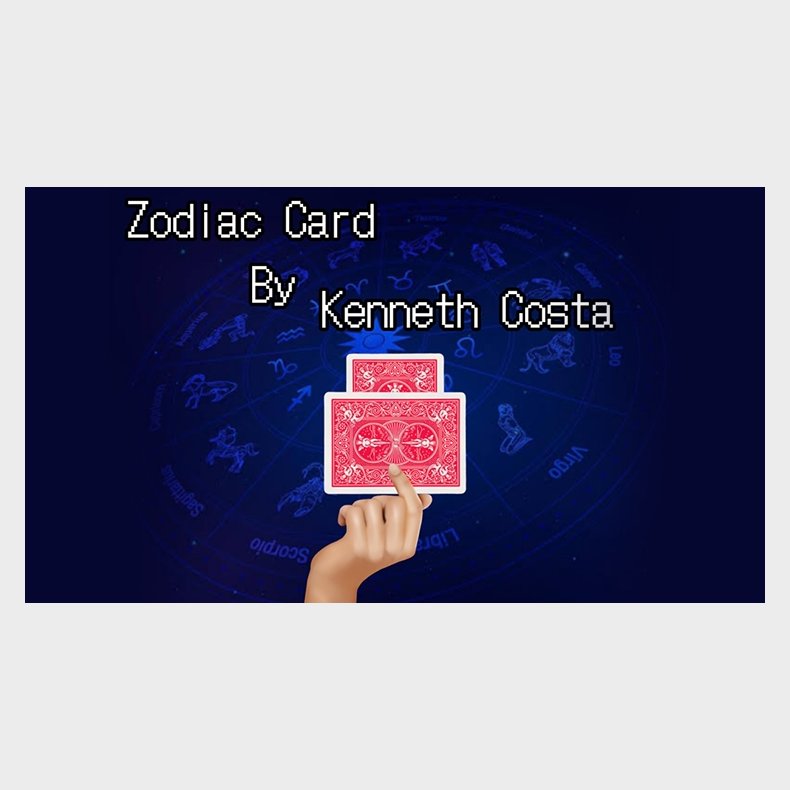 Zodiac Card by Kenneth Costa video DOWNLOAD