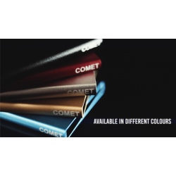 Comet Black Leather Silver Shell by Andrew Dean