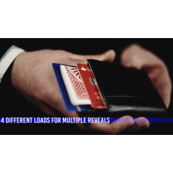 Comet Black Leather Silver Shell by Andrew Dean