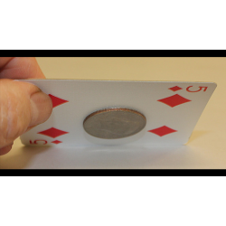 Magnetic Card- Bicycle Cards (2 Per Package) Double Back Blue by Chazpro