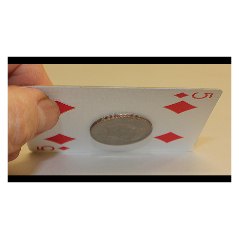 Magnetic Card- Bicycle Cards (2 Per Package) Double Back Blue by Chazpro