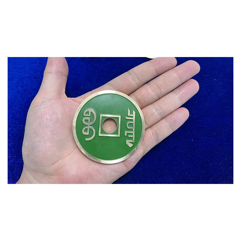 CHINESE COIN GREEN JUMBO by N2G