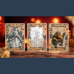 The Lord of the Rings - Two Towers Playing Cards by Kings Wild Project