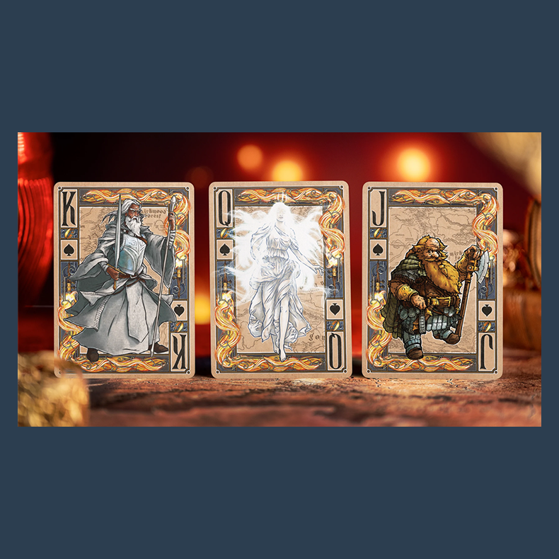 The Lord of the Rings - Two Towers Playing Cards by Kings Wild Project