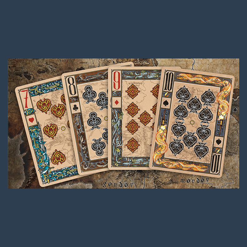The Lord of the Rings - Two Towers Playing Cards by Kings Wild Project