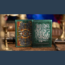 The Lord of the Rings - Return of the King Playing Cards by Kings Wild Project(Green)