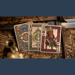 The Lord of the Rings - Return of the King Playing Cards by Kings Wild Project(Green)