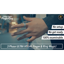 Hanson Chien Presents Crazy Sam's Finger Ring SILVER / SMALL