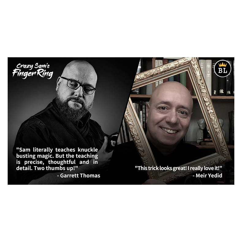 Hanson Chien Presents Crazy Sam's Finger Ring SILVER / SMALL