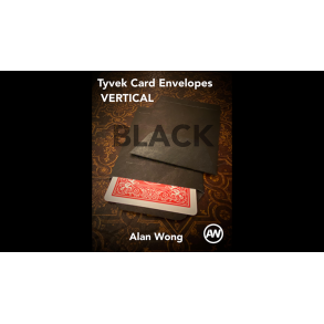 Tyvek VERTICAL Envelopes BLACK (10 pk.) by Alan Wong