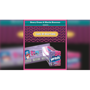 3D Candy Advertisement by Henry Evans and Mysteries