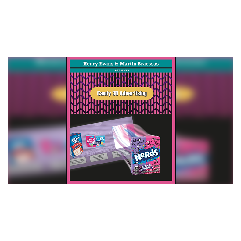 3D Candy Advertisement by Henry Evans and Mysteries