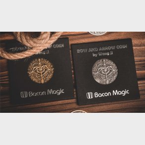 BOW AND ARROW COIN SILVER by Bacon Magic