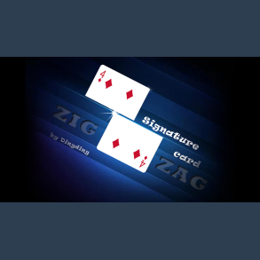 Signature Card Zig Zag by Dingding video DOWNLOAD