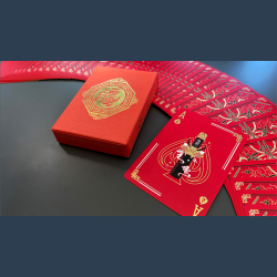 Geung Si The Torpor (Red) Playing Cards