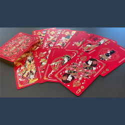 Geung Si The Torpor (Red) Playing Cards