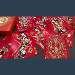 Geung Si The Torpor (Red) Playing Cards