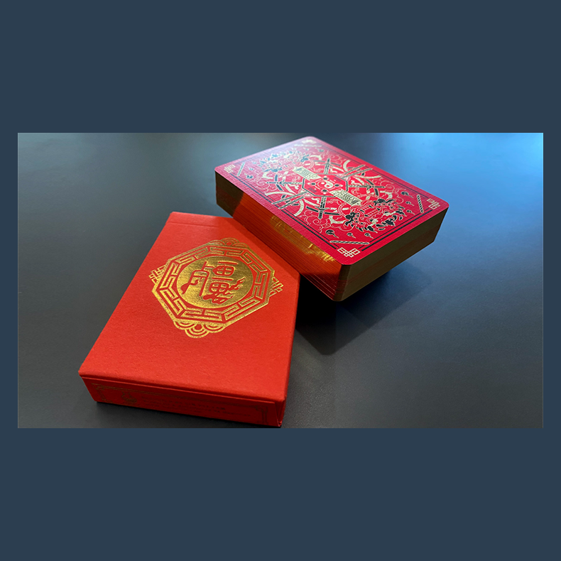 Geung Si The Torpor (Red) Playing Cards