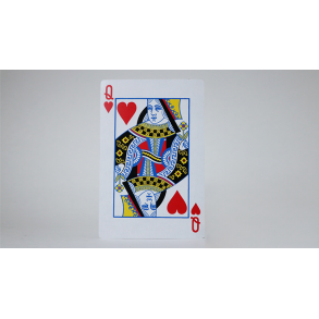 Bicycle Jumbo Queen of Hearts 2 of Club