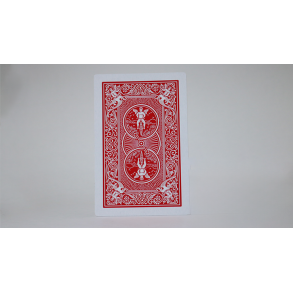 Bicycle Jumbo Double Back (Red/Red)