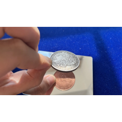 Copper Morgan Double Face Coin by N2G