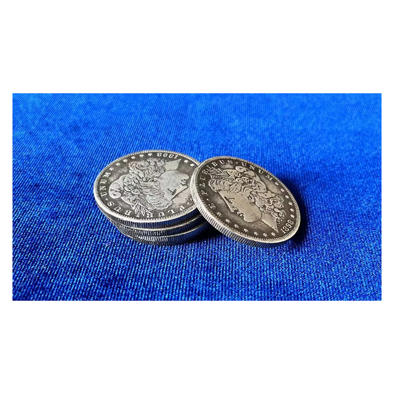 NORMAL MORGAN COIN (5 Dollar Sized Replica Coins) by N2G 