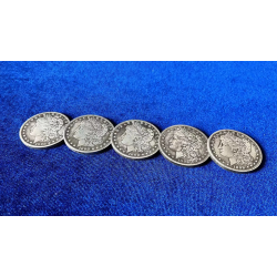 NORMAL MORGAN COIN (5 Dollar Sized Replica Coins) by N2G 