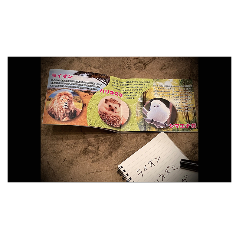 Mentalist's Animal Photo book 2024 by Tenyo Magic