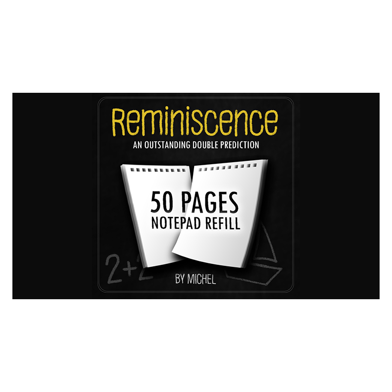 Refill for Reminiscence (50 pages) by Michel