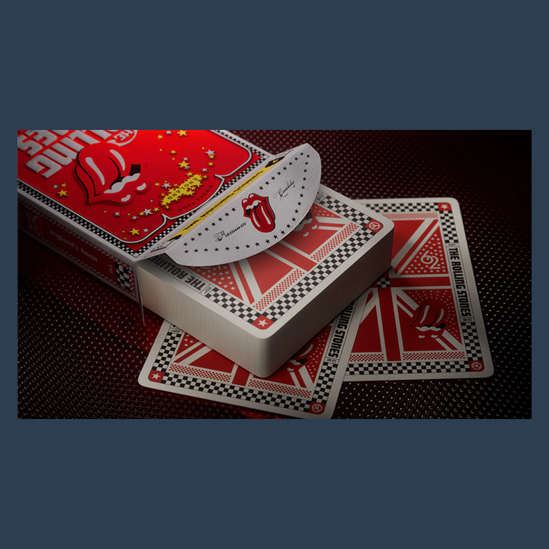 The Rolling Stones Playing Cards by theory11