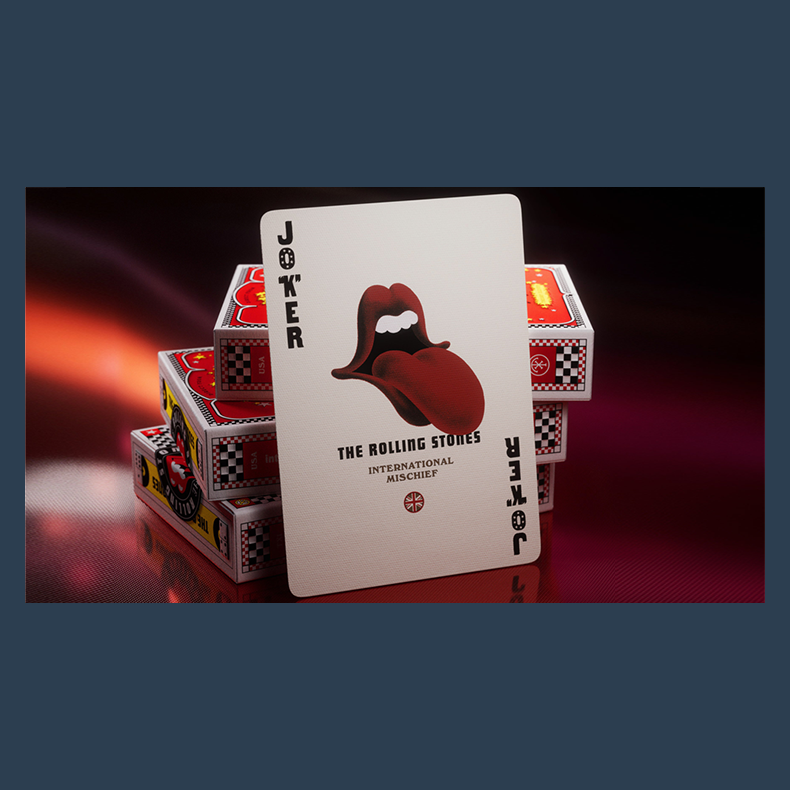 The Rolling Stones Playing Cards by theory11
