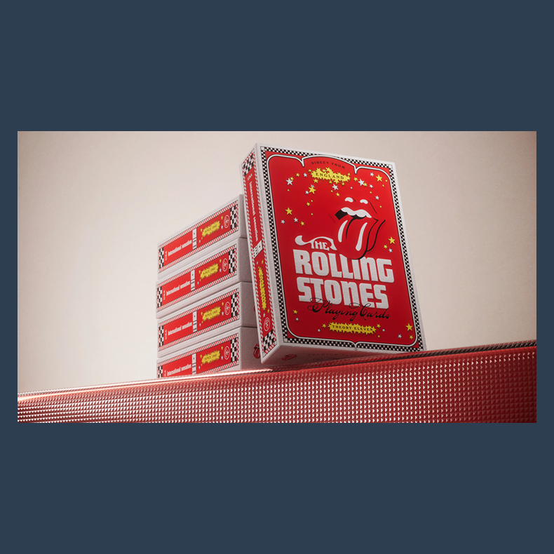 The Rolling Stones Playing Cards by theory11