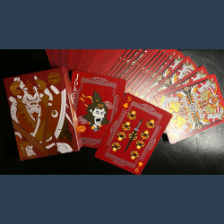 Bull Demon King Craft (Confusion Red) Playing Cards