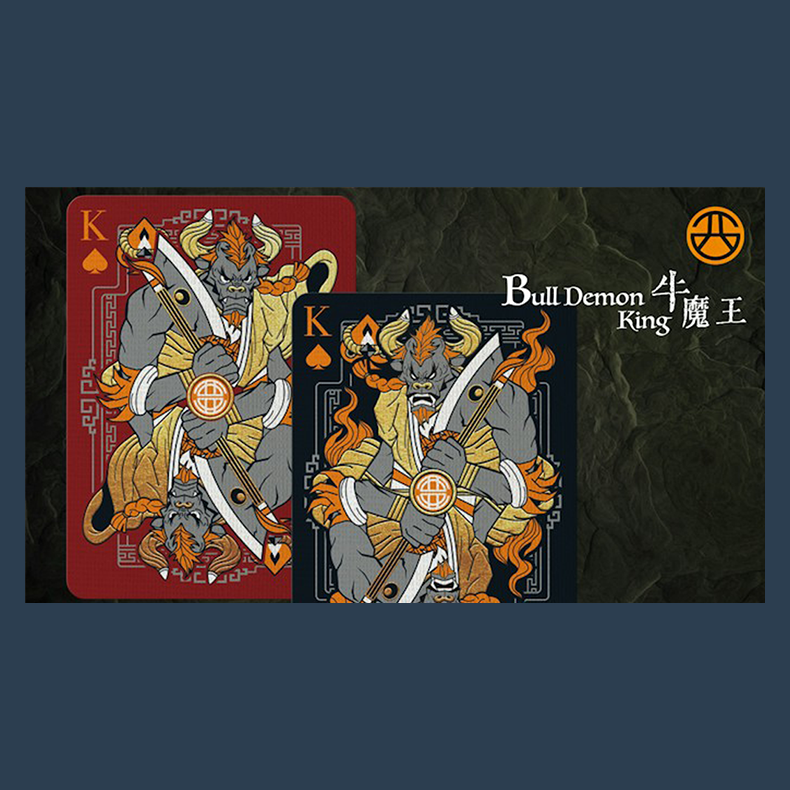 Bull Demon King Craft (Confusion Red) Playing Cards