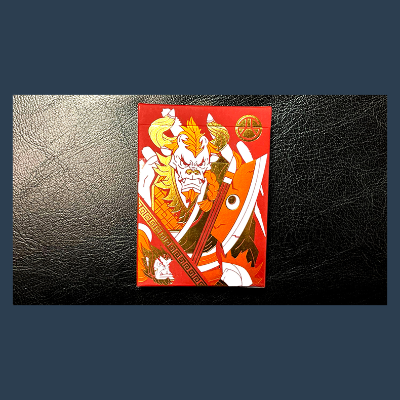 Bull Demon King Craft (Confusion Red) Playing Cards