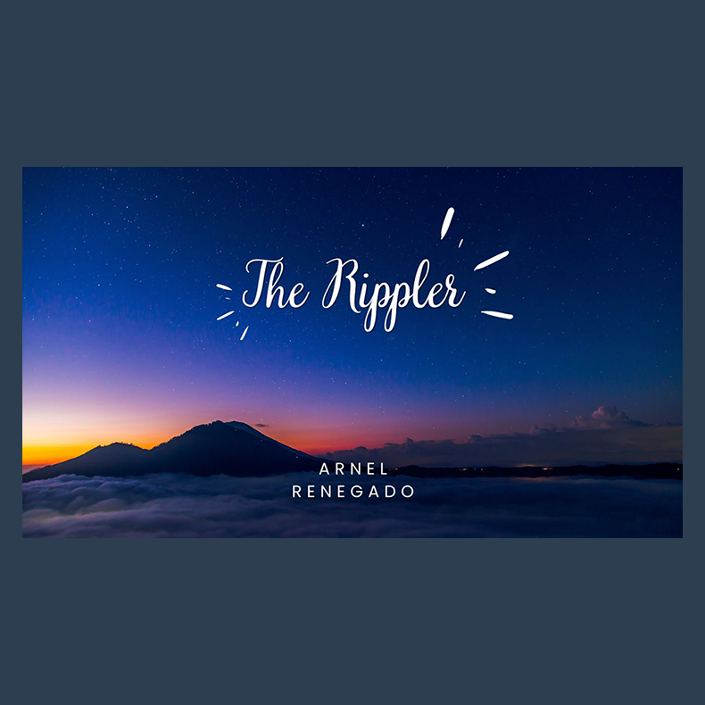 The Rippler by Arnel Renegado video DOWNLOAD