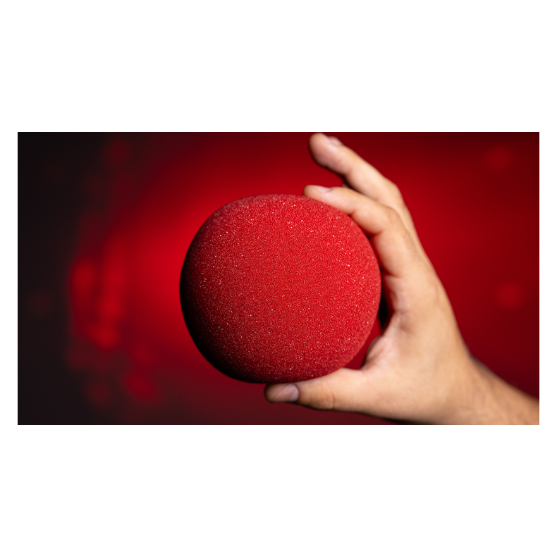 Magic Sponge Balls 1PK red 4"