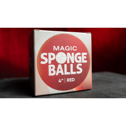 Magic Sponge Balls 1PK red 4"