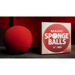 Magic Sponge Balls 1PK red 4"