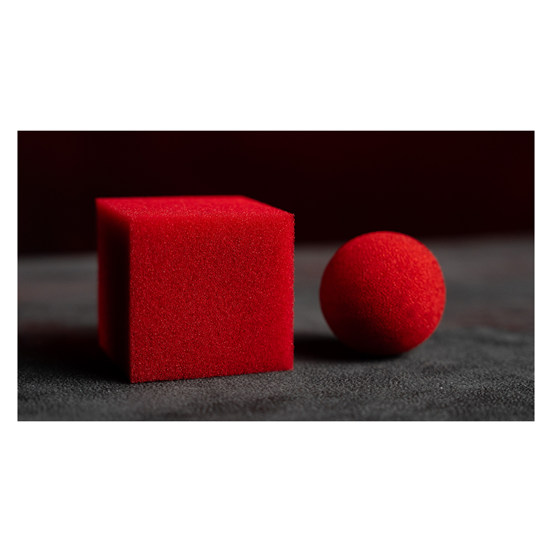 Magic Sponge Ball to Square RED